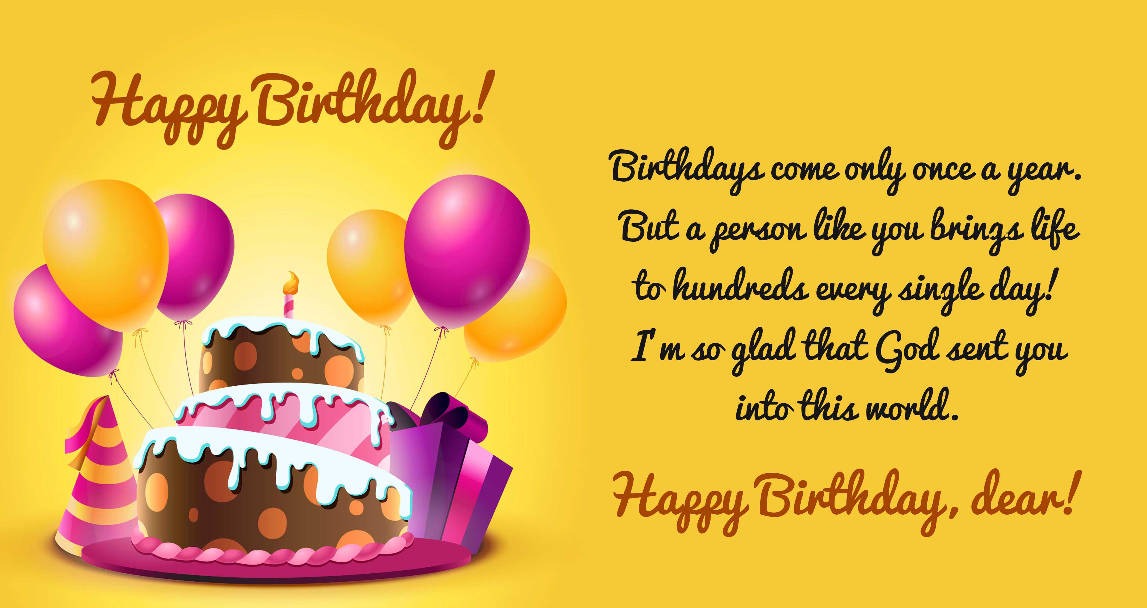 Happy Birthday Images With Quotes